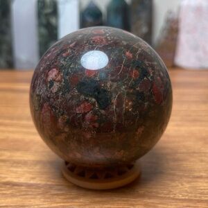 Plum Blossom Crystal Sphere